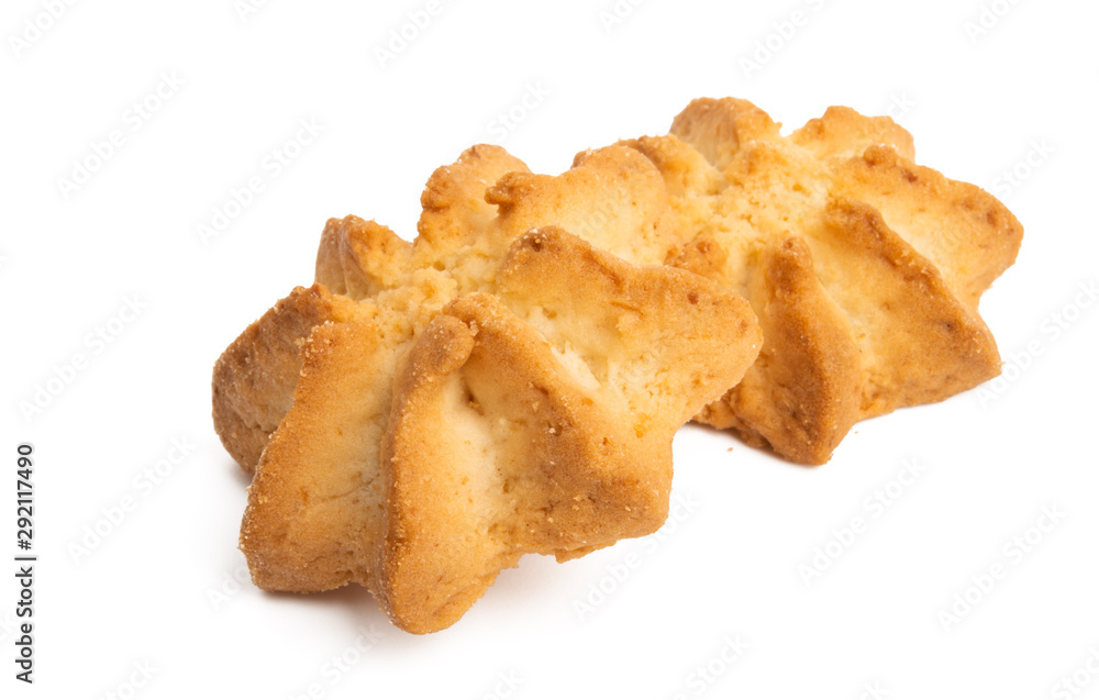 shortbread cookies isolated shortbread cookies isolated