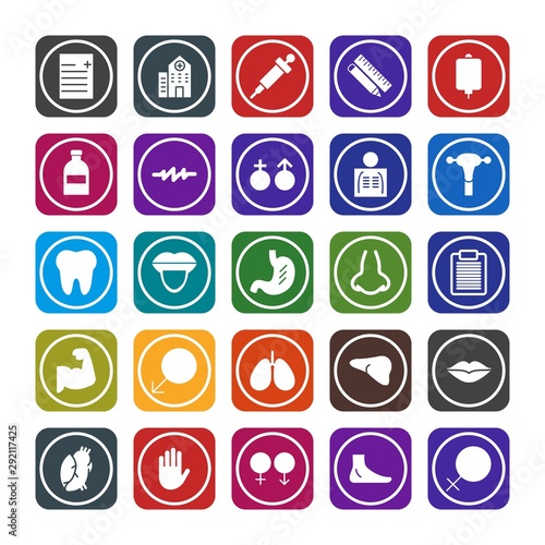 25 decent icon sheet of universal