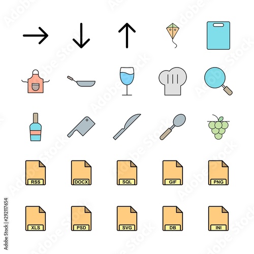 25 Universal icon for your project