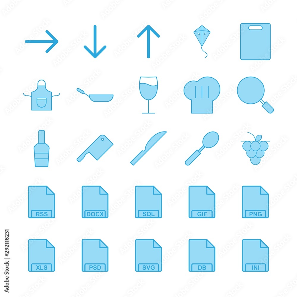 25 Universal icon for your project 25 Universal icon for your project