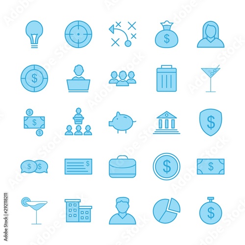 25 decent icon sheet of universal
