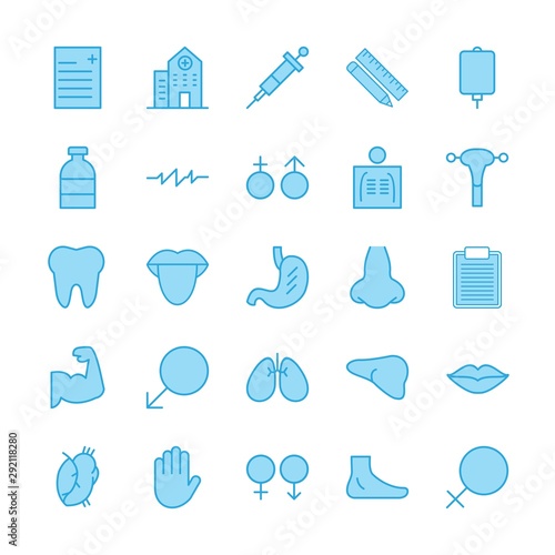25 decent icon sheet of universal