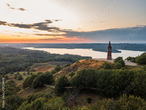 Schilderij op canvas Himmelbjerget