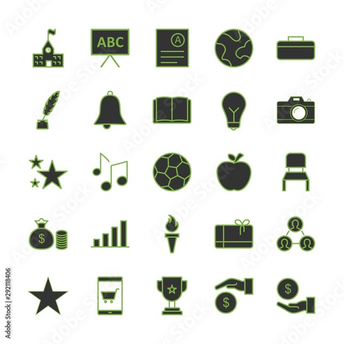  25 decent icon sheet of universal
