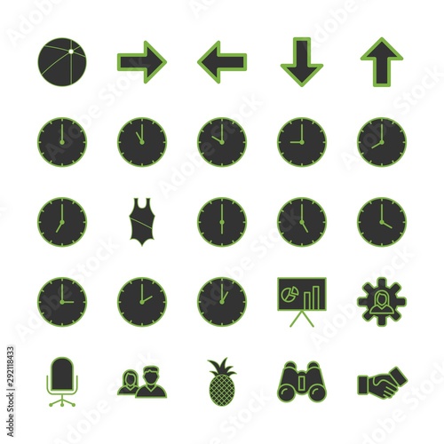  creative universal icon set of 25