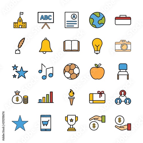  25 decent icon sheet of universal