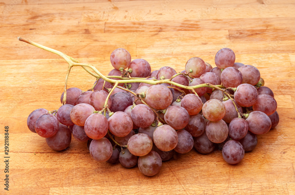Bunch of red grapes , fresh with water drops. Bunch of red grapes , fresh with water drops.