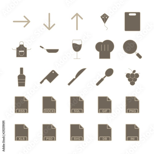 25 Universal icon for your project