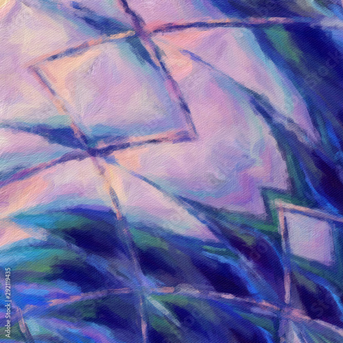 Wallpaper Mural Vibrant colors abstract art background for creative design of printable product, fabric and textile decor, trendy beautiful advertising and web production. Contemporary oil paint brush strokes texture Torontodigital.ca