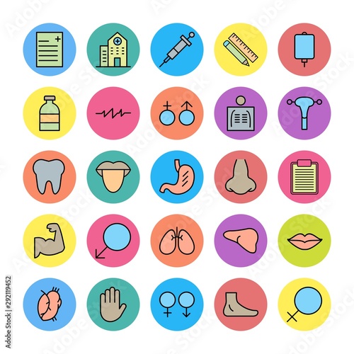 25 decent icon sheet of universal