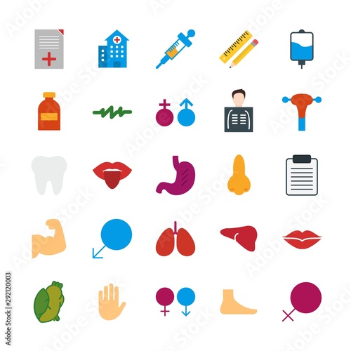 25 decent icon sheet of universal