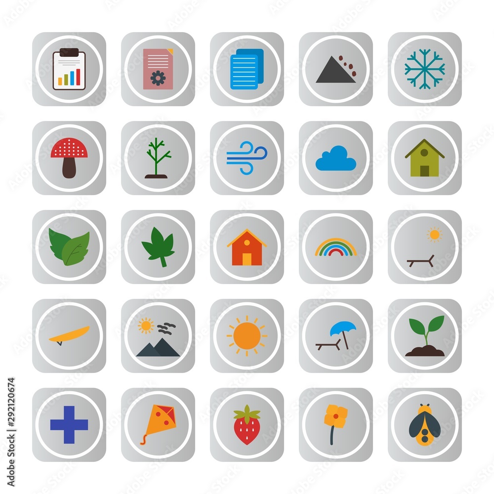 25 Universal icon sheet for your project 25 Universal icon sheet for your project
