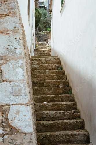staircase in the city