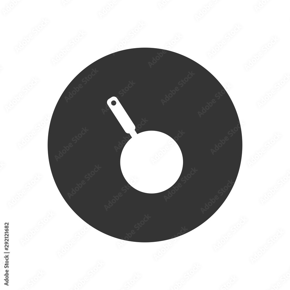 Frying pan vector icon in modern style for web site and mobile app Frying pan vector icon in modern style for web site and mobile app