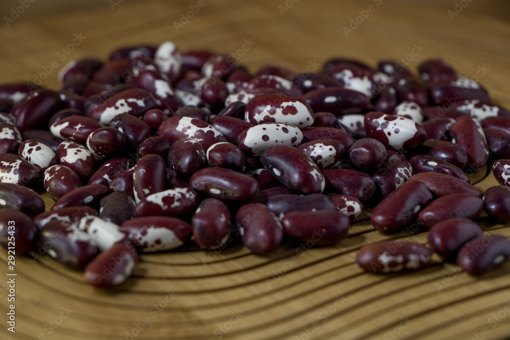 Pile of beans isolated on white background Pile of beans isolated on white background