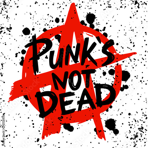 Canvas Print Punk rock set