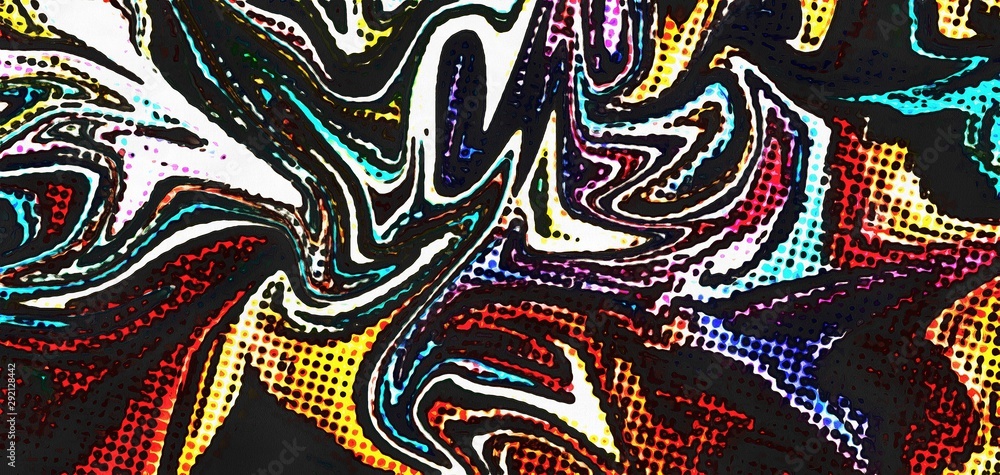 Abstract pop dots comic effect texture background. Swirl colorful pattern Abstract pop dots comic effect texture background. Swirl colorful pattern