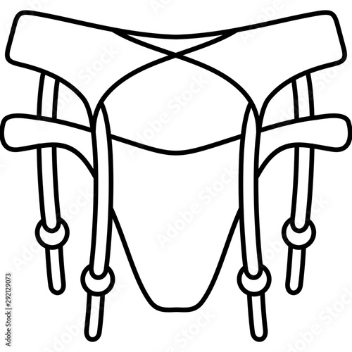 panties andpanties and lace belt for stockings
