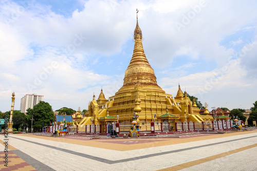 MANDALAY/MYANMAR(BURMA) - 29th July, 2019 : Aein Taw Yar Pagoda, Mandalay, Myanmar.