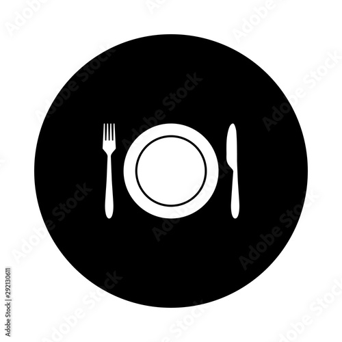 Besteck und Kreis