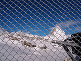 Mountain Matterhorn view at Gornergrat in sunny day, Zermatt, Switzerland