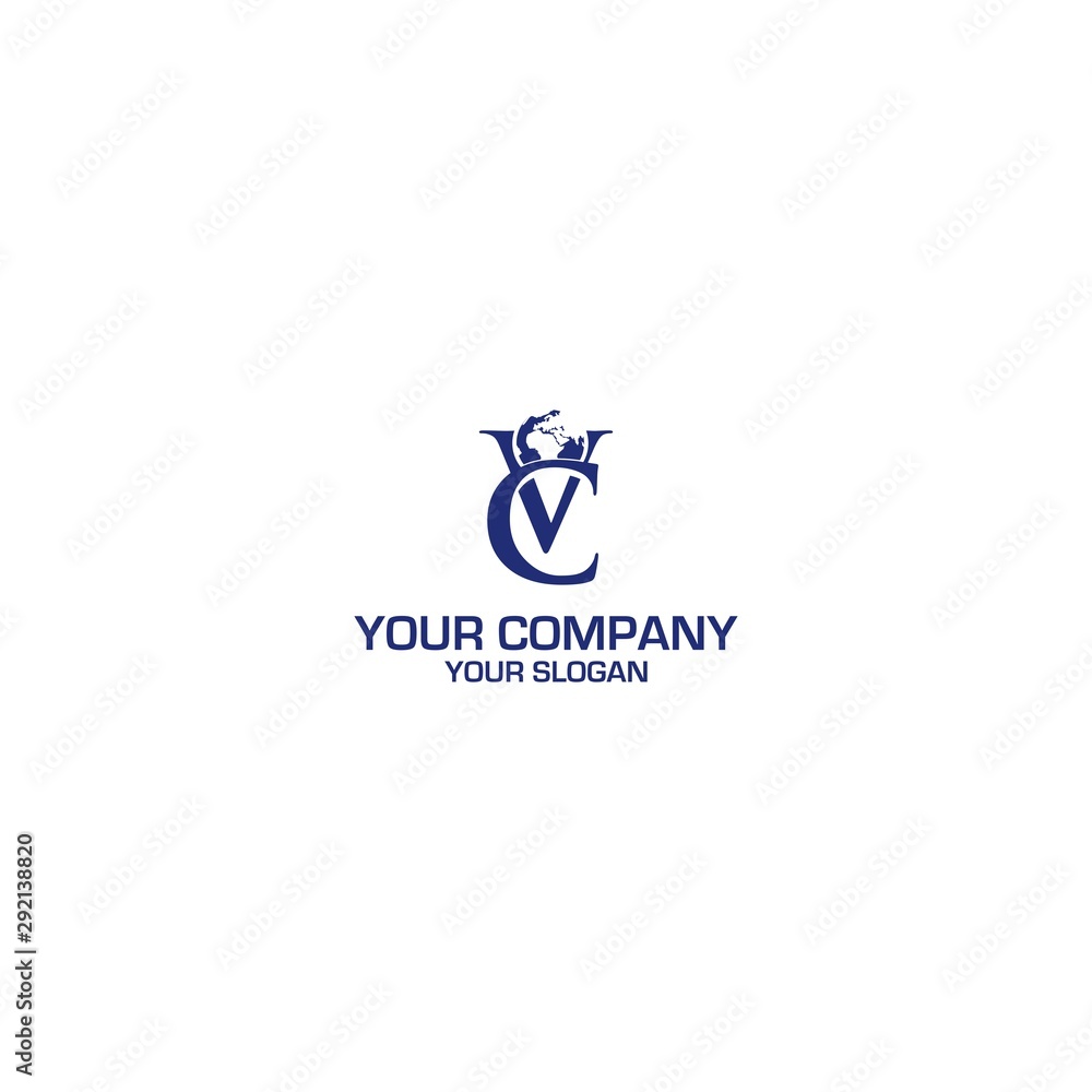 VC Global Logo Design Vector VC Global Logo Design Vector