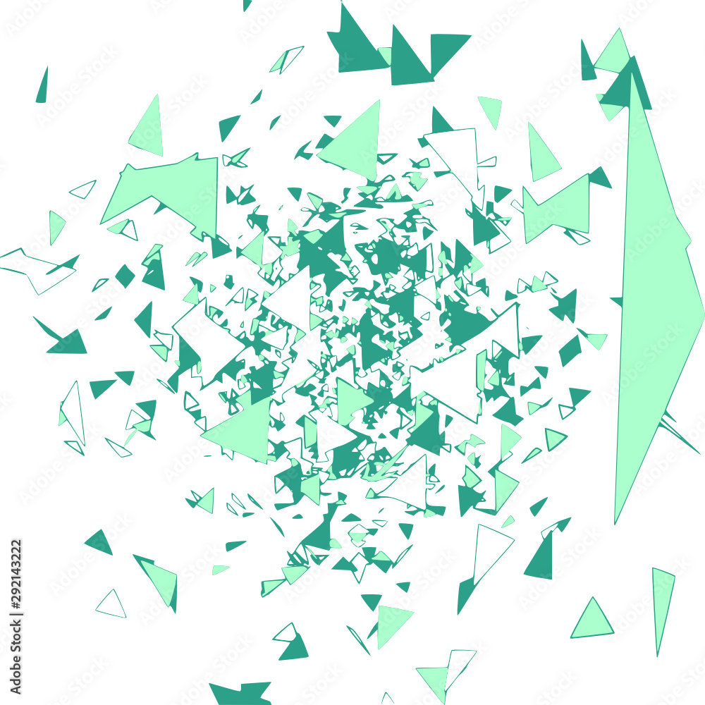 Digital confetti artwork - vector illustration Digital confetti artwork - vector illustration