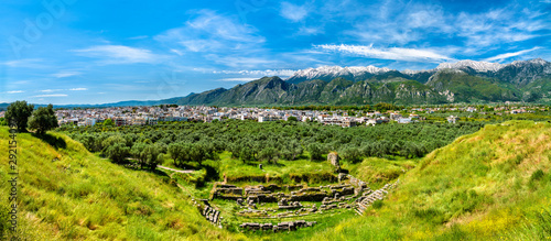 Photography Ruins of Ancient Sparta in Greece