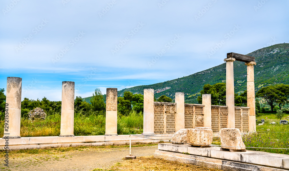 Sanctuary of Asklepios at Epidaurus in Greece