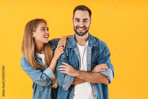 Portrait of an attractive young couple