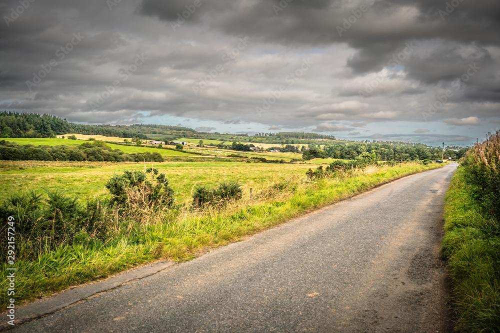 Naklejka premium Rural Scotland