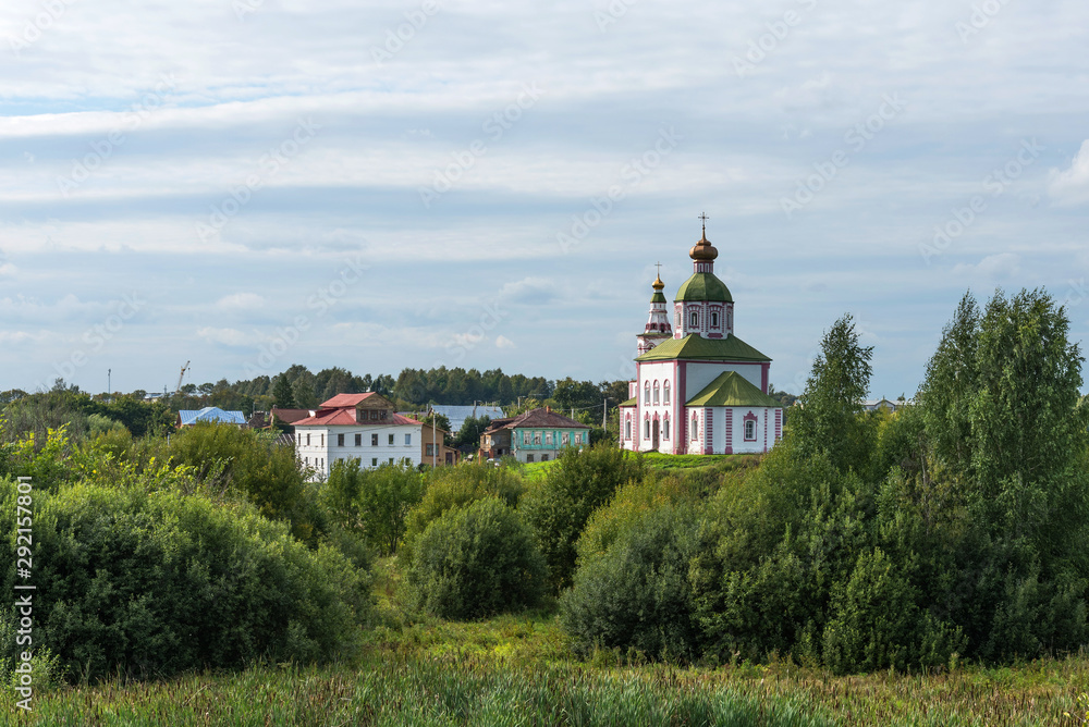Church of St. Elijah the Prophet on Ivanova mountain in Suzdal, Russia. The Golden ring of Russia. Church of St. Elijah the Prophet on Ivanova mountain in Suzdal, Russia. The Golden ring of Russia.