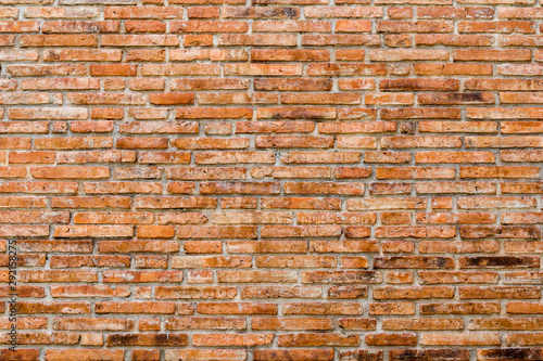 old red brick wall texture background