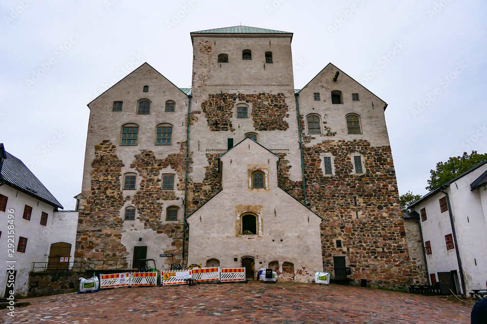 Turku, Finland The medieval 13th century Turku Castle. Turku, Finland The medieval 13th century Turku Castle.