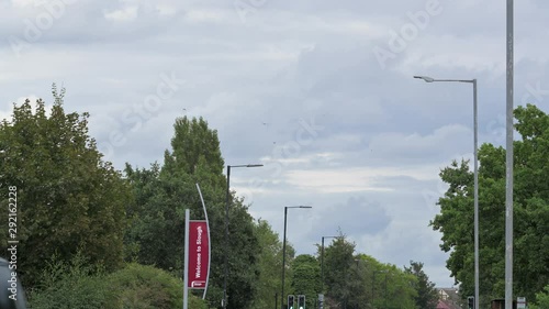 Welcome to Slough, road sign outside of town