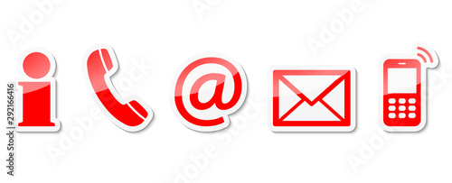 contact us icon set