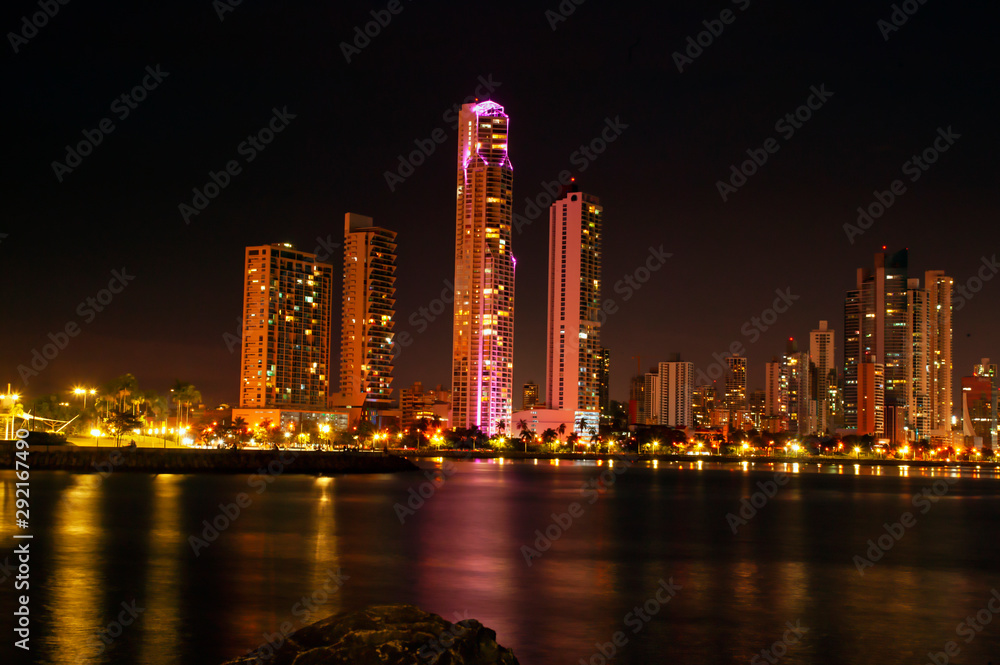 View Panamá City 2019 in the Night