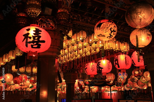 Tainan, Taiwan - Feb 2017: Tainan   Lantern Festival is held to celebrate the lunar New Year.