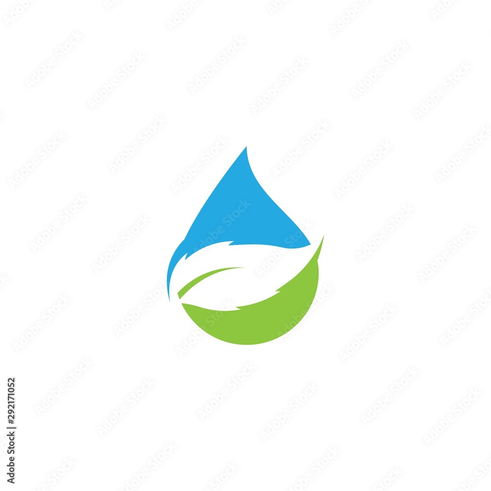 water drop Logo Template vector illustration design water drop Logo Template vector illustration design