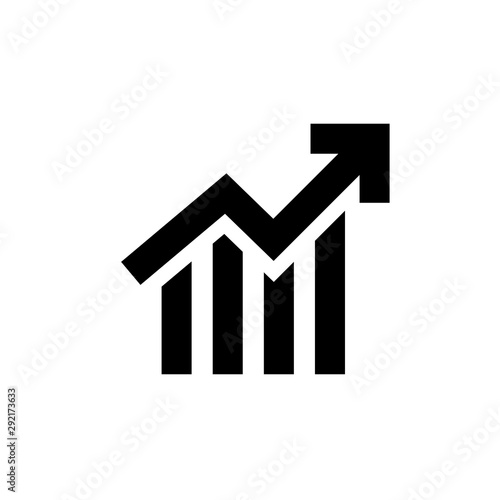 High cost silhouette icon. Clipart image isolated on white background