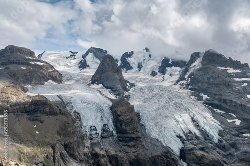 Blümlisalpglacier with Blüemlisalp group