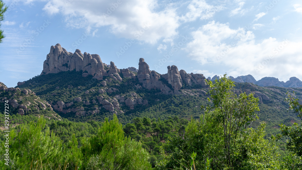 Montserrat Gebirge in Catalunya, Spanien 