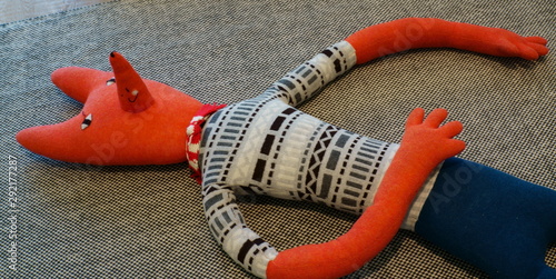 Lounging Fox