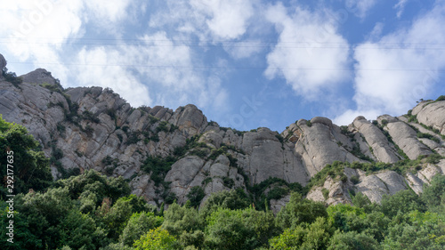 Montserrat Gebirge in Catalunya, Spanien  photo