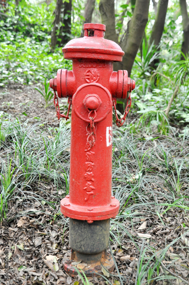 red fire hydrant