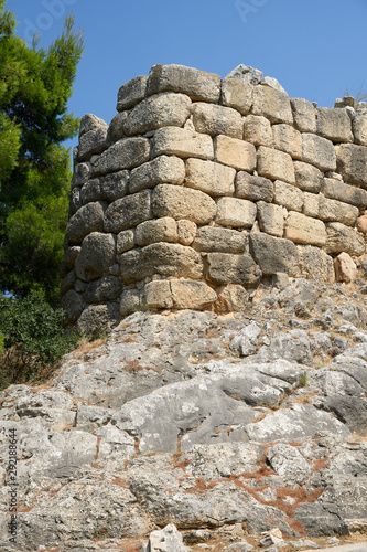 Zyklopenmauer, Mykene, Peleponnes, Griechenland