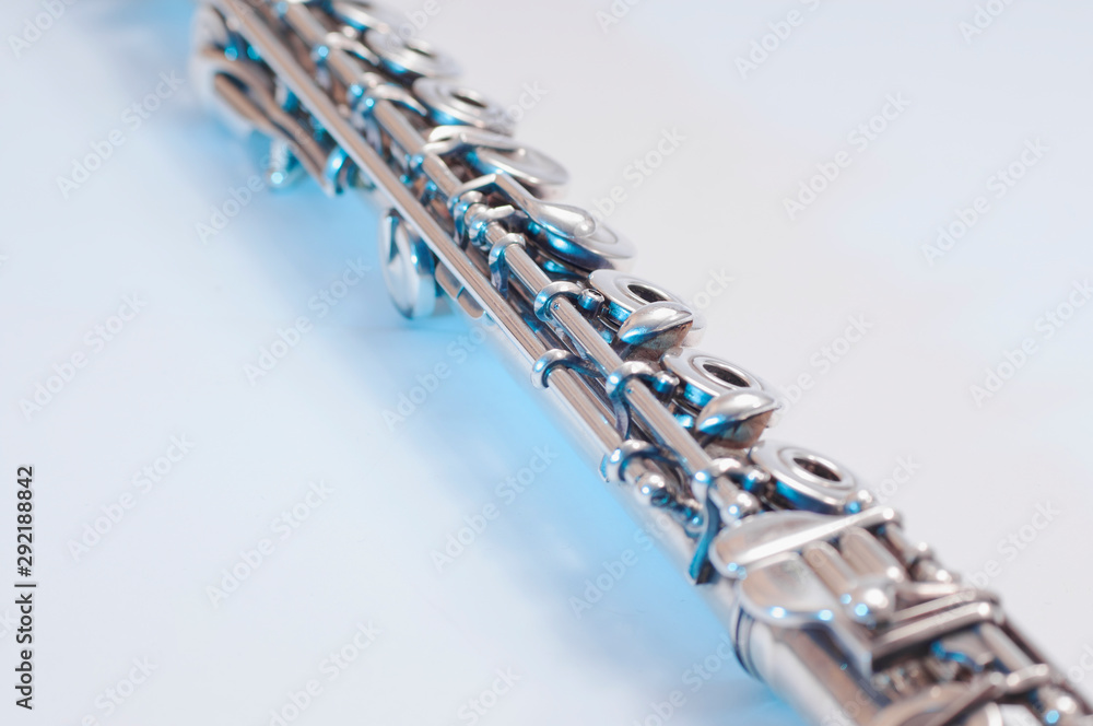 Fototapeta premium Flute studio photography colors
