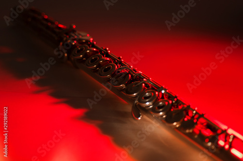 Flute studio photography colors