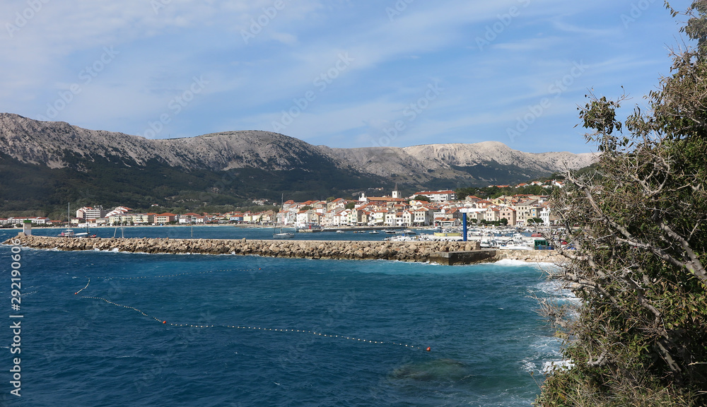 Fototapeta premium Baska, Krk, Croatia