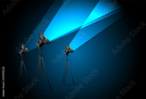 luce, faretti, riflettori, cinema, fotografia